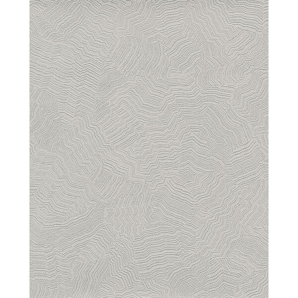Candice Olson Terrain White and Off White Aura Wallpaper - SAMPLE SWATCH ONLY, image 1