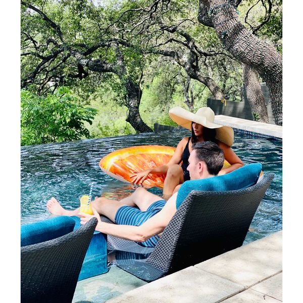 Archipelago Atlantis In-Pool Chaise in Light Gray, Set of Two, image 10