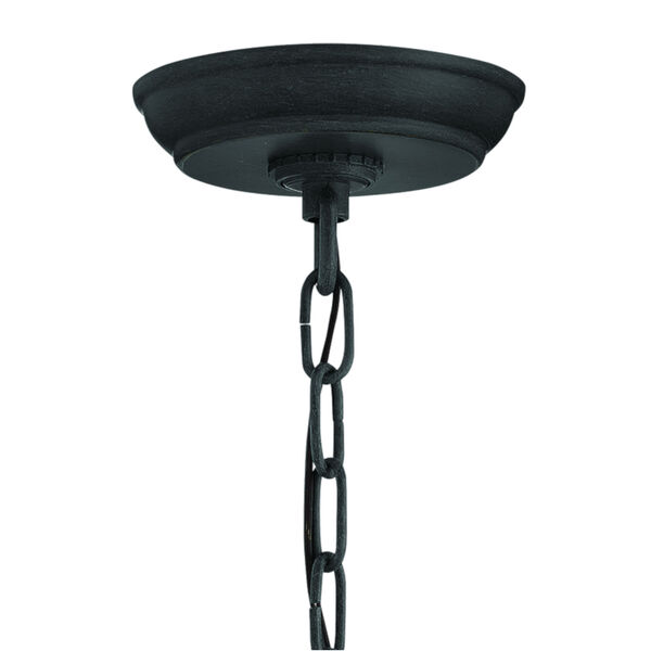 Atwater Black LED One-Light Outdoor Pendant, image 2