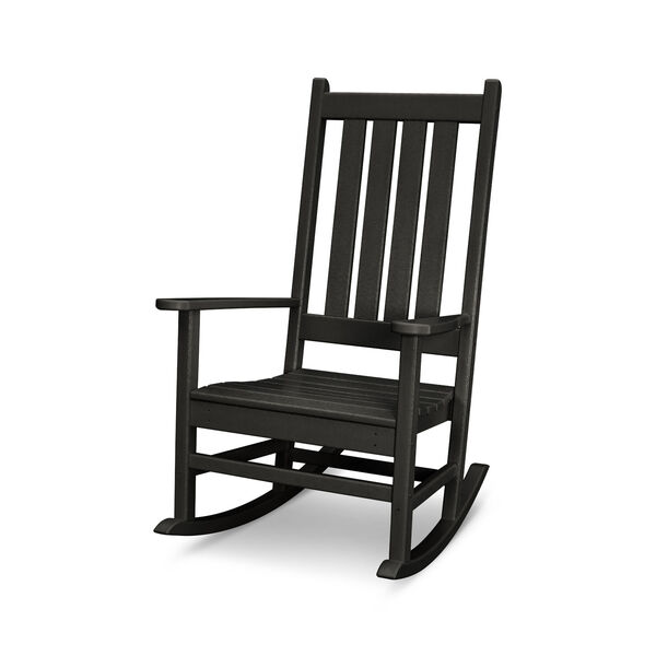 Vineyard Black Porch Rocking Chair, image 1