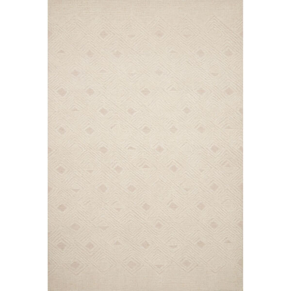 Crafted by Loloi Kopa Ivory Runner: 2 Ft. 6 In. x 7 Ft. 6 In., image 1