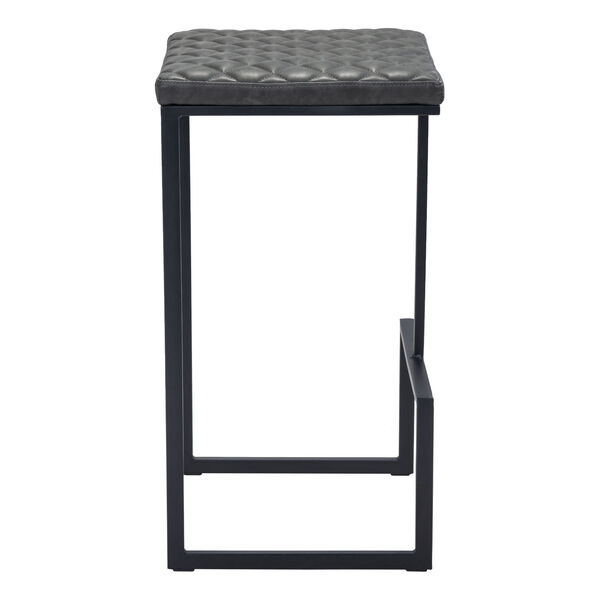 Element Gray and Black Barstool, image 3