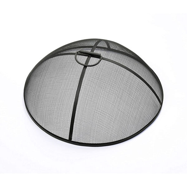 Light Grey Outdoor 21-Inch Round Concrete Wood Burning Fire Pit, image 2