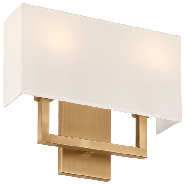 Mid Town Rectangular Two-Light LED Wall Sconce, image 4