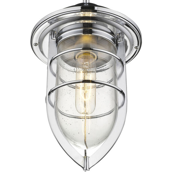 Dylan Chrome One-Light Outdoor Convertible Mini-Pendant, image 3