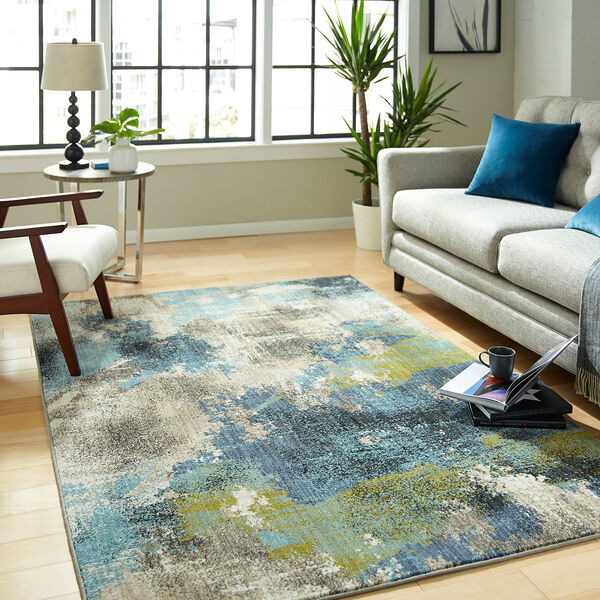 Elements Multicolor Oyster Rectangular: 5 Ft. 3 In. x 7 Ft. 10 In. Rug, image 5