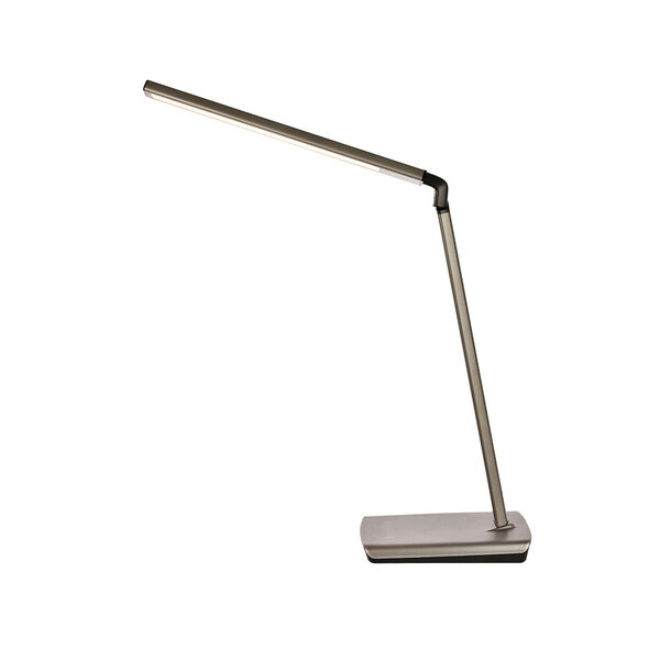 Illumen Metallic Grey 30-Inch One-Light LED Desk Lamp, image 2