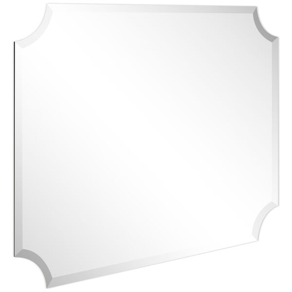 Frameless Clear 40 x 30-Inch Rectangle Wall Mirror, image 4