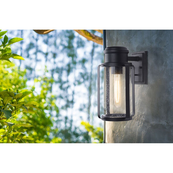 Abner Black 10-Inch One-Light Outdoor Wall Sconce, image 2
