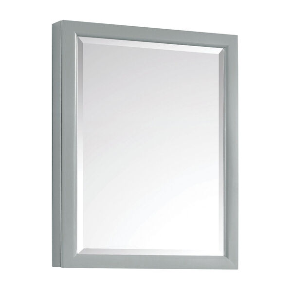 Emma Dove Gray 22-Inch Mirror Cabinet, image 3