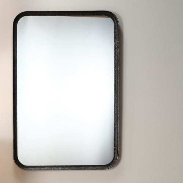 Black 36 x 24-Inch Principle Vanity Mirror, image 6