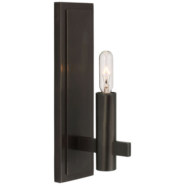 Sonnet Petite Single Sconce in Bronze by Chapman  and  Myers, image 1