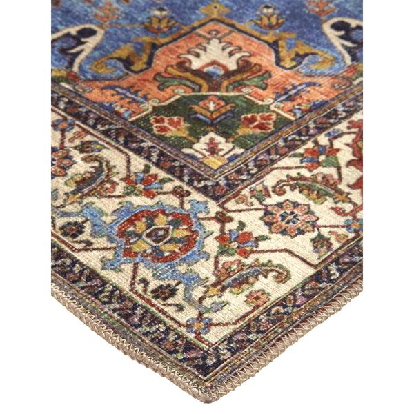 Percy Blue Red Ivory Area Rug, image 5