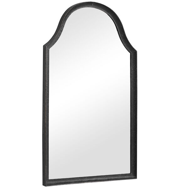 Aster Black and Silver Arch Wall Mirror, image 5