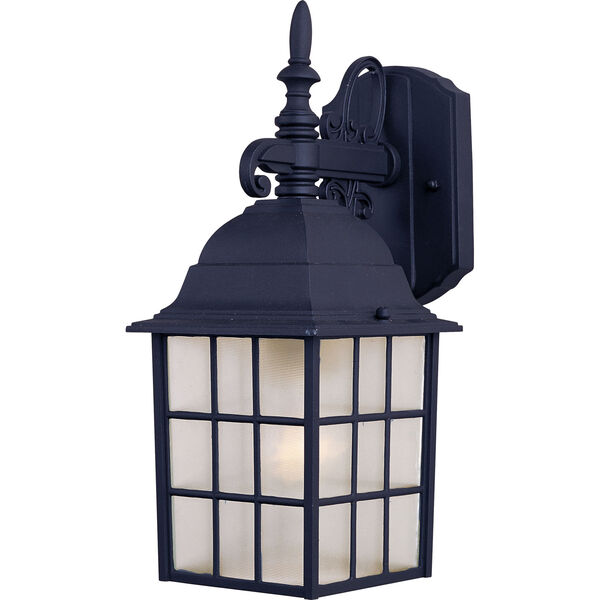 North Church Black One-Light Fourteen-Inch Outdoor Wall Sconce, image 1