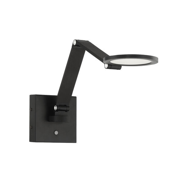 Roundo Black LED Swing Arm, image 2