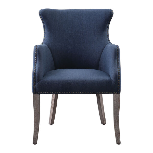 Yareena Blue Accent Chair, image 1