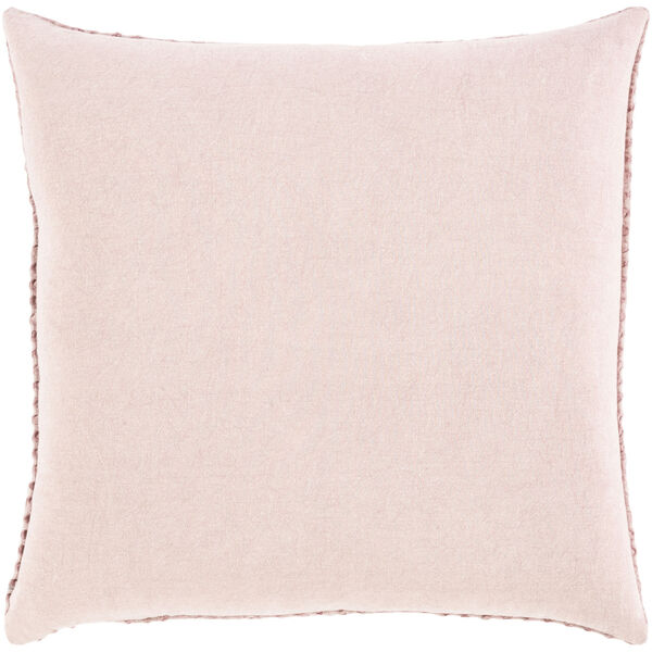 Waffle Rose 22-Inch Throw Pillow, image 2