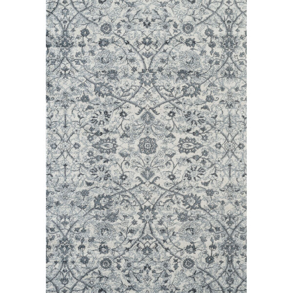 Alexandria Light Blue Rectangle 5 Ft. 1 In. x 7 Ft. 6 In. Rug, image 1