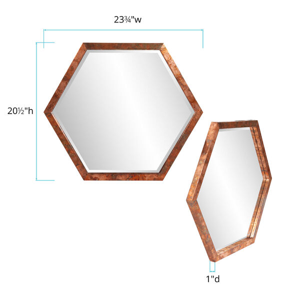 Felix Acid Treated Copper Mirror, image 6