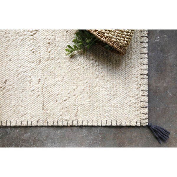 Crafted by Loloi Oakdell White Rectangle: 3 Ft. 6 In. x 5 Ft. 6 In. Rug, image 3