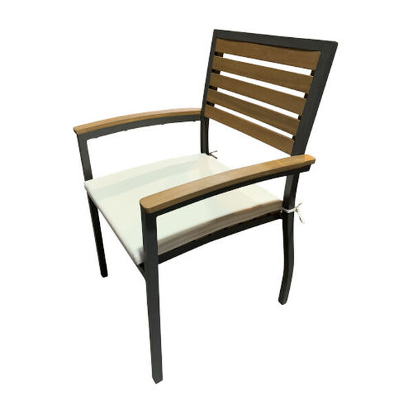 Boca Grande Standard Outdoor Dining Arm Chair, Set of Two, image 2
