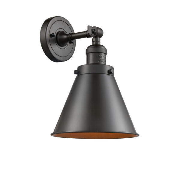 Appalachian Oil Rubbed Bronze One-Light Wall Sconce, image 1