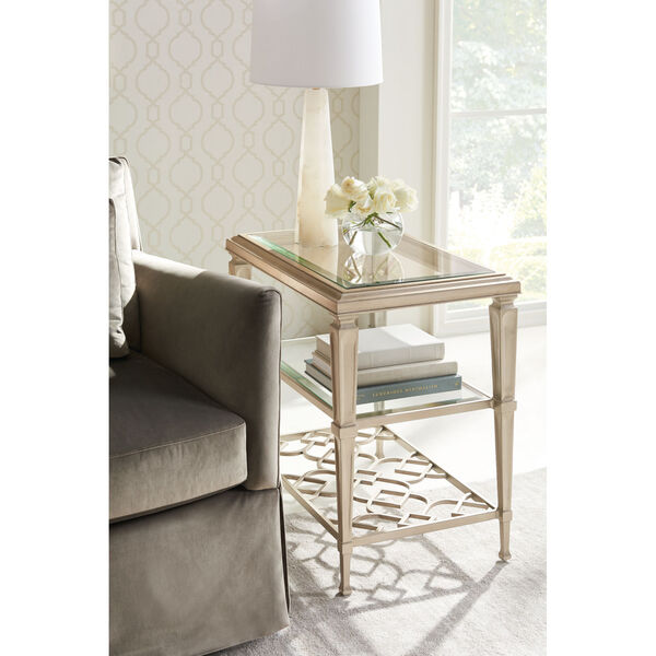 Classic Gold Social Connections End Table, image 3