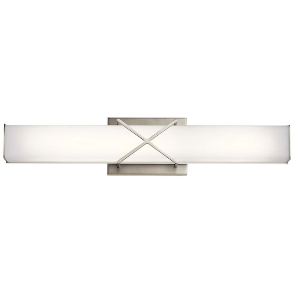 Trinsic Brushed Nickel Two-Light LED Bath Bar, image 4