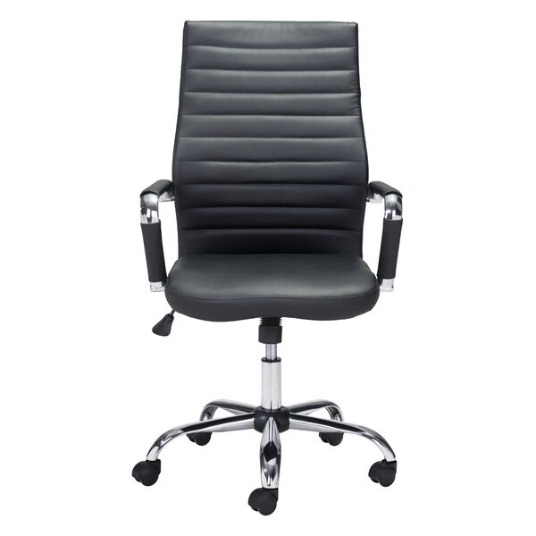 Primero Black and Silver Office Chair, image 4