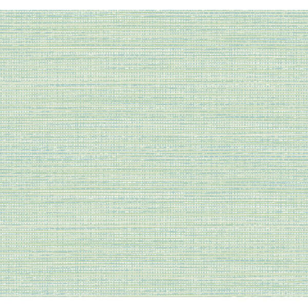 Beach House Seagrass Blue Beachgrass Unpasted Wallpaper, image 2