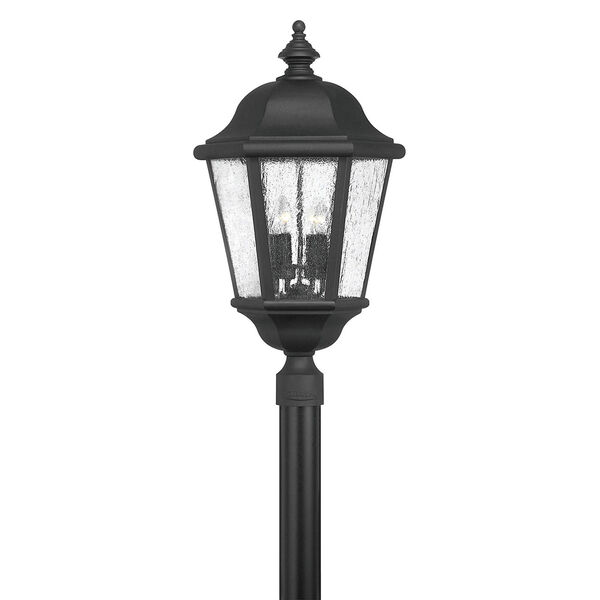 Edgewater Black Four-Light LED Outdoor Post Mount, image 3