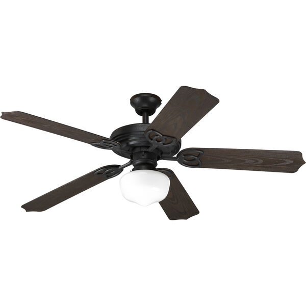 AirPro Forged Black Ceiling Fan with 5 52-Inch Blades, image 5