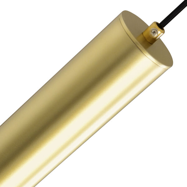 Lena Satin Gold LED Mini Pendant, image 4