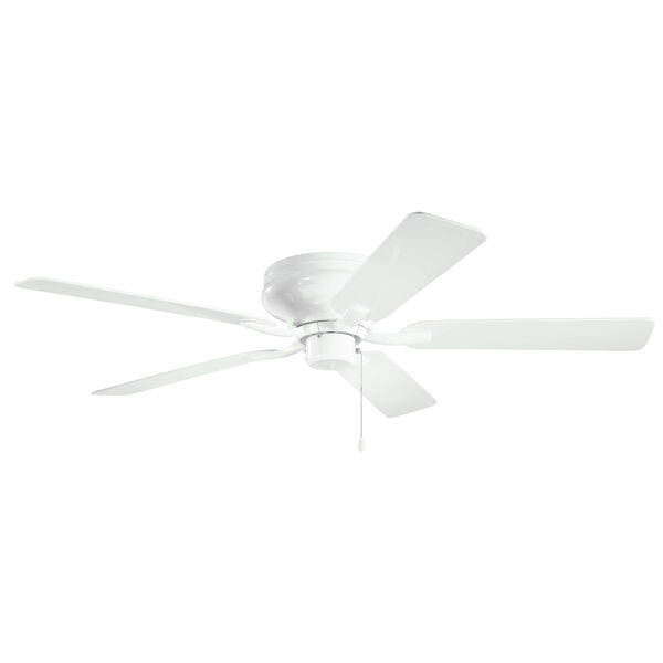 Basics Pro Legacy White 52-Inch Patio Ceiling Fan, image 1