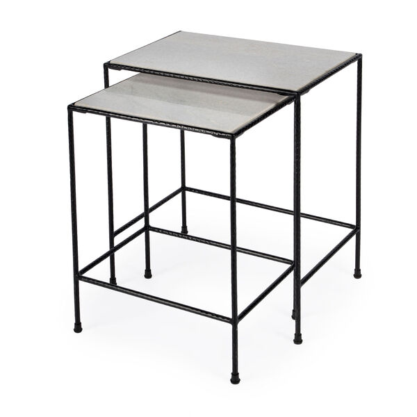 Carrera Marble Nesting Tables, image 3