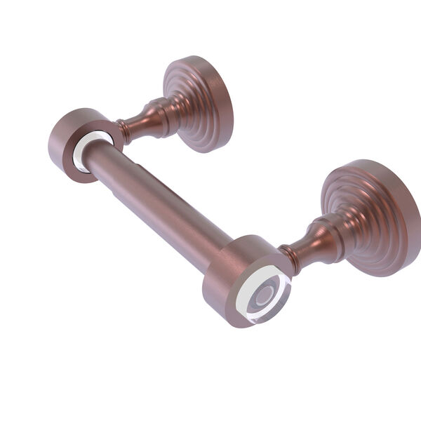 Pacific Grove Antique Copper Two-Inch Two Post Toilet Paper Holder, image 1