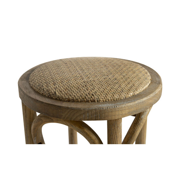 Harper Rattan Seat Backless Counter Stool, image 3