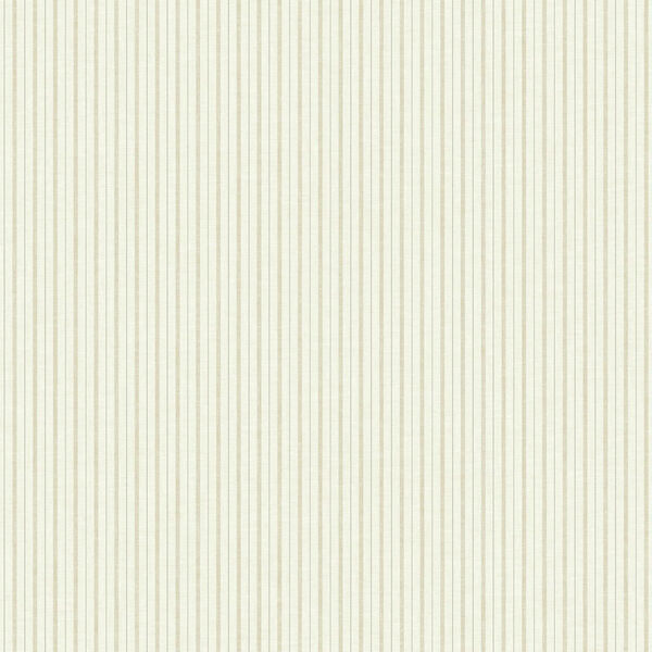 French Ticking Cream Wallpaper - SAMPLE SWATCH ONLY, image 1