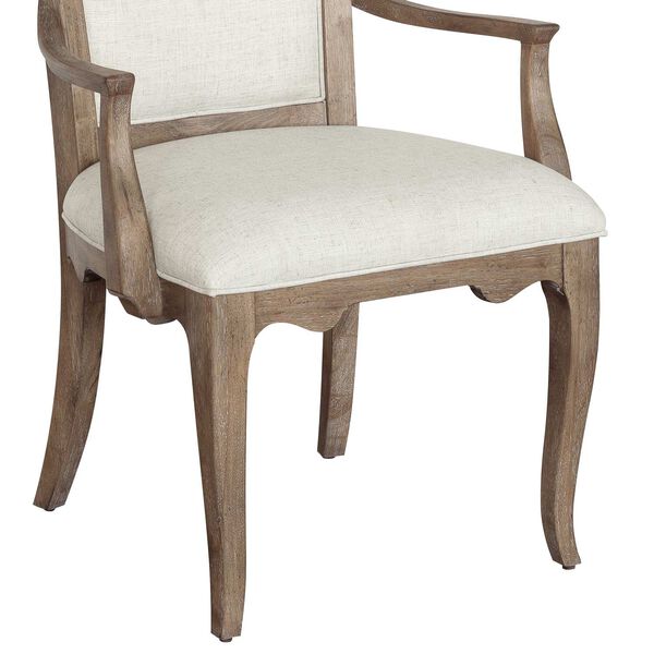 Weston Hills Natural Upholstered Arm Chair, image 5