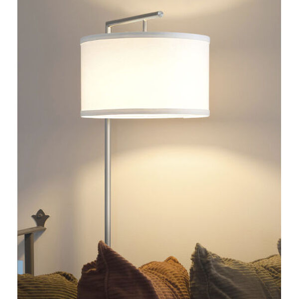 Montage Satin Nickel LED Floor Lamp, image 6
