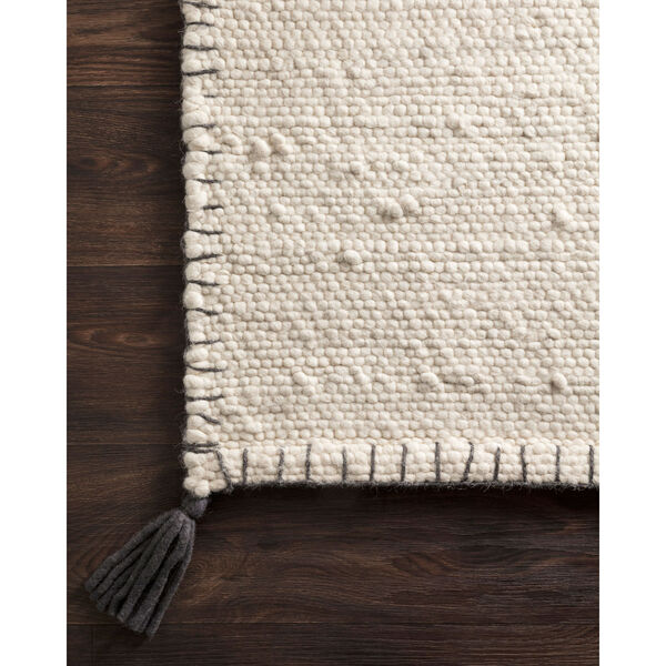 Crafted by Loloi Oakdell White Rectangle: 3 Ft. 6 In. x 5 Ft. 6 In. Rug, image 2