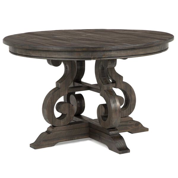 Bellamy Peppercorn Round Dining Table, image 1