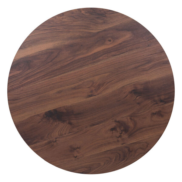 Opus Brown and Black Dining Table, image 6
