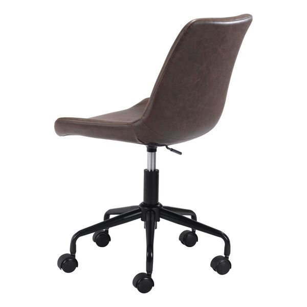 Byron Brown and Black Office Chair, image 6