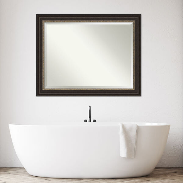 Bronze Frame Bathroom Vanity Wall Mirror, image 5