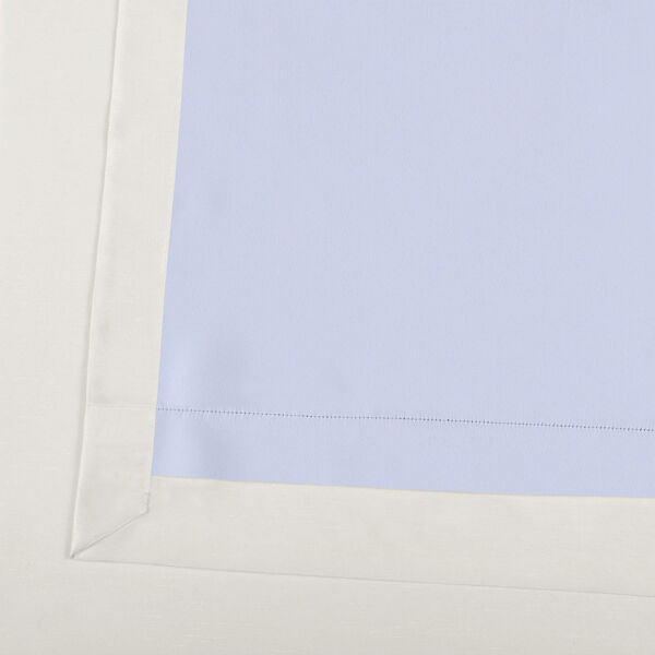 Off White Blackout Vintage Textured Faux Dupioni Silk Single Curtain Panel 50 x 108, image 6