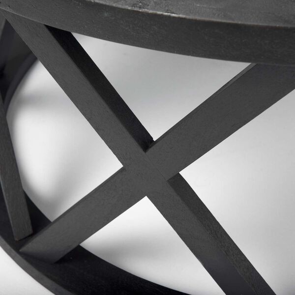 Forsey Black Round Coffee Table, image 6