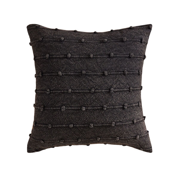 Charcoal Knots Charcoal 20-Inch 20 x 20 In. Pillow, image 1