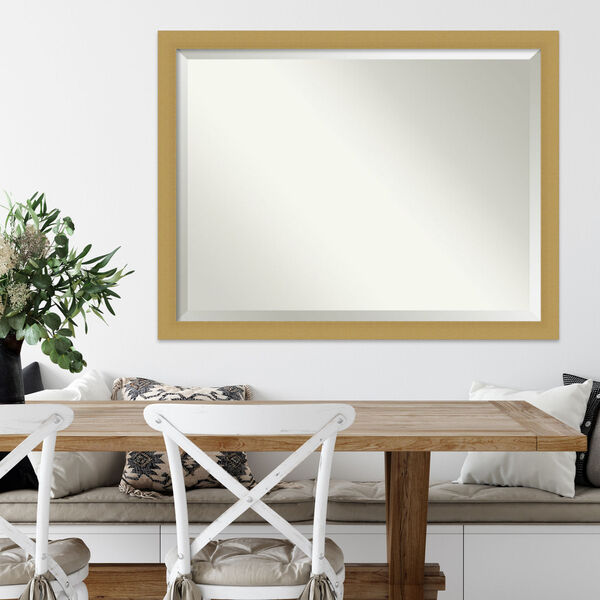 Grace Brushed Gold Wall Mirror, image 4